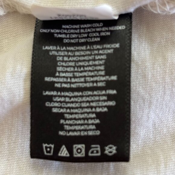 '47 Kansas City Chiefs Cropped Ringer T-Shirt - Cream/Red - Size L - Picture 7 of 10